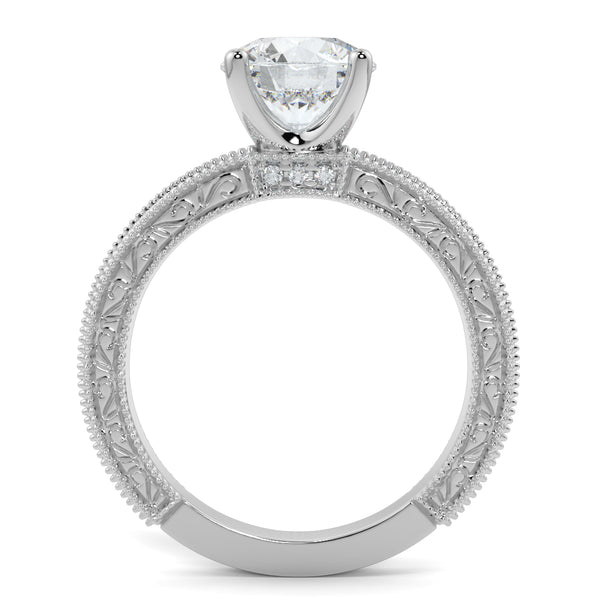 CLASSICAL Diamonds 20〜23 Classic .20ct VVS2 Genuine Real Diamond 4 Prong Engagement