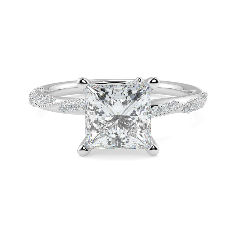 The Side Stone Swirl