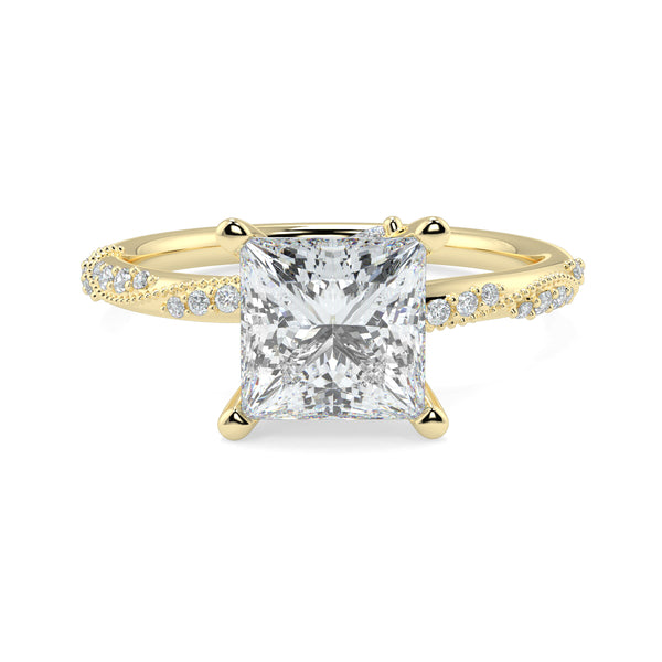 The Side Stone Swirl