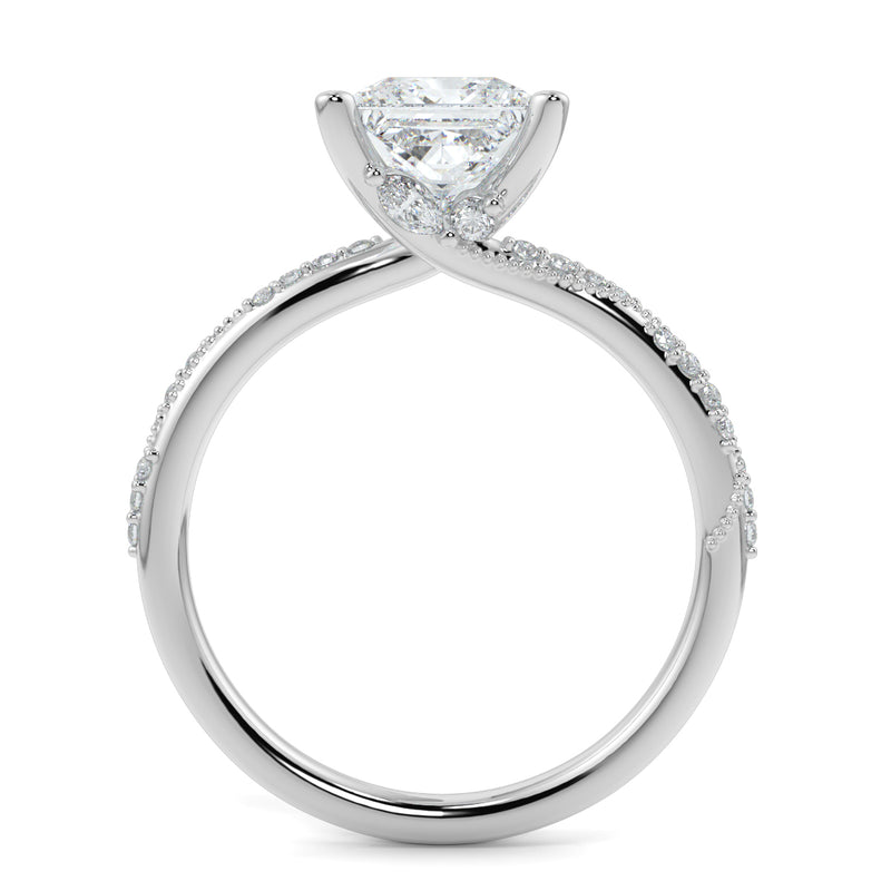 The Side Stone Swirl