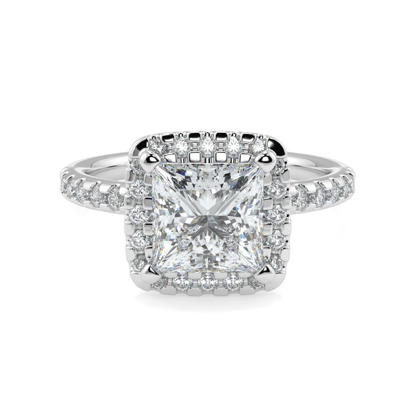 The Side Stone Halo Dome