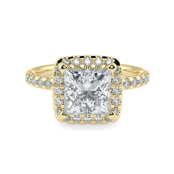 The Side Stone Halo Dome