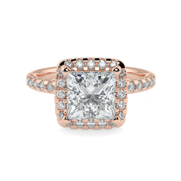 The Side Stone Halo Dome