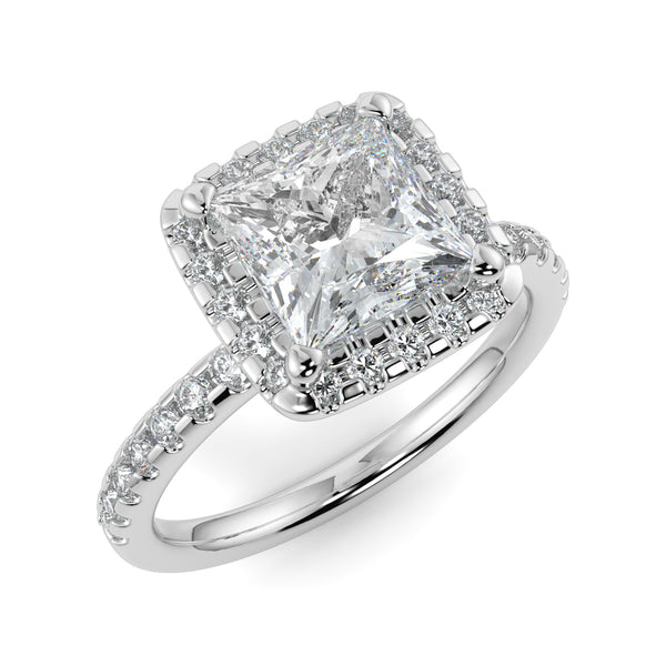 The Side Stone Halo Dome