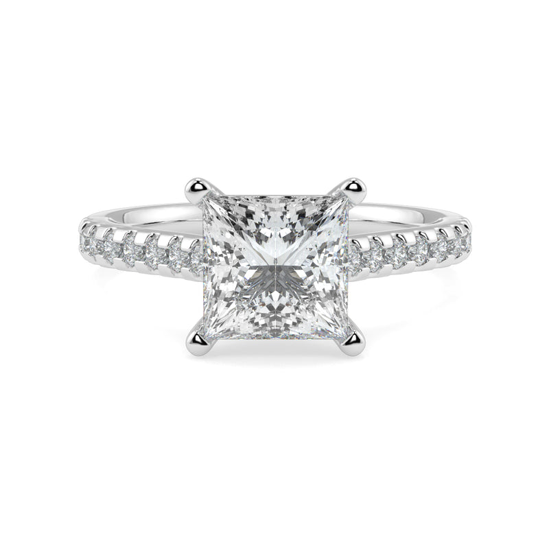 The East West Princess with Side Stones