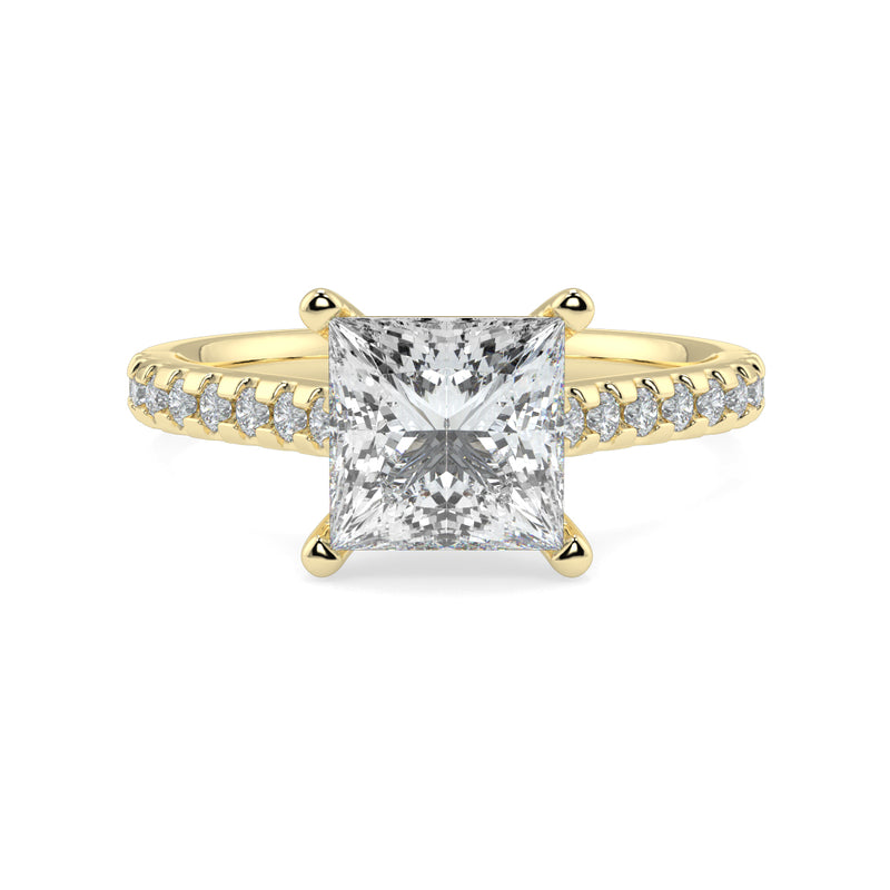 The East West Princess with Side Stones