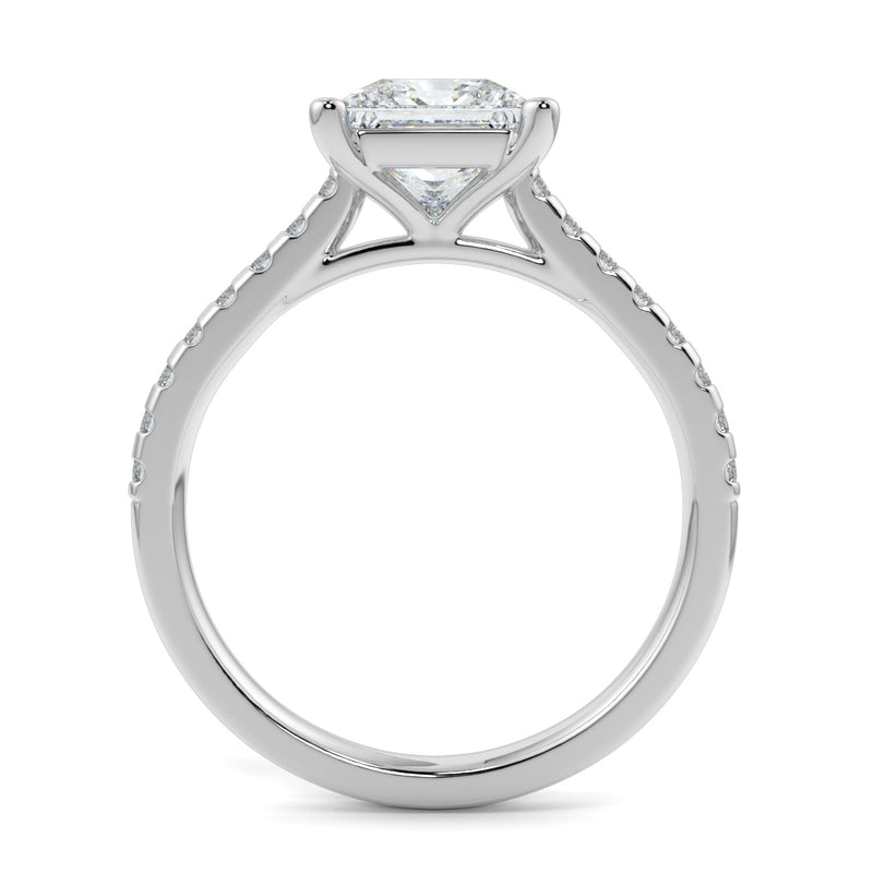 The East West Princess with Side Stones