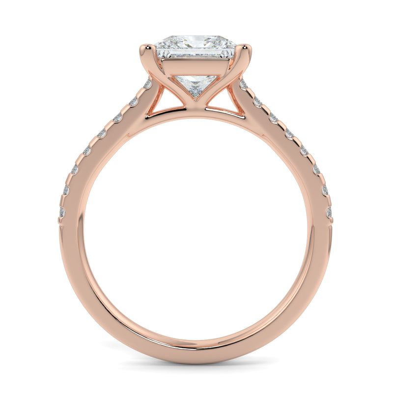 The East West Princess with Side Stones