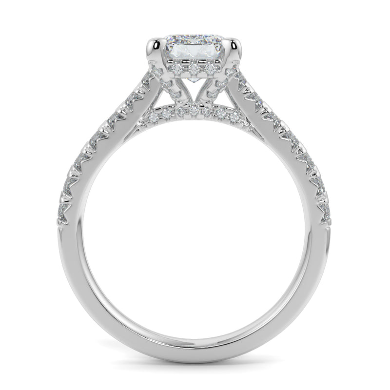 The Signature Wide Hidden Halo And Diamond V Cathedral