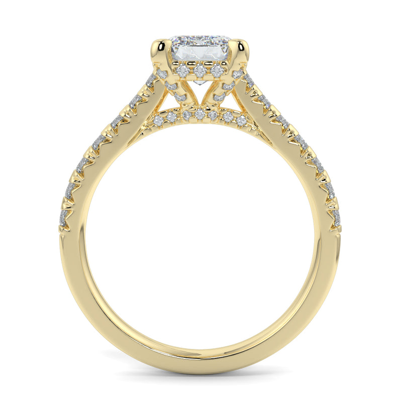 The Signature Wide Hidden Halo And Diamond V Cathedral