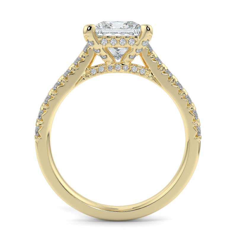 The Signature Wide Hidden Halo And Diamond V Cathedral