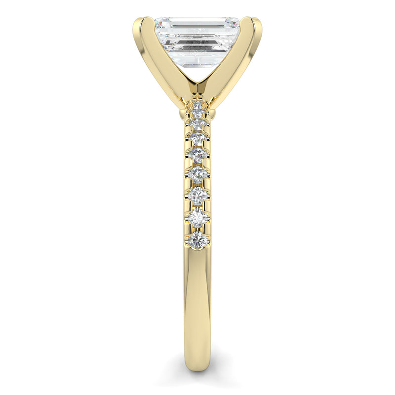 The Traditional Diamond Band Thick V