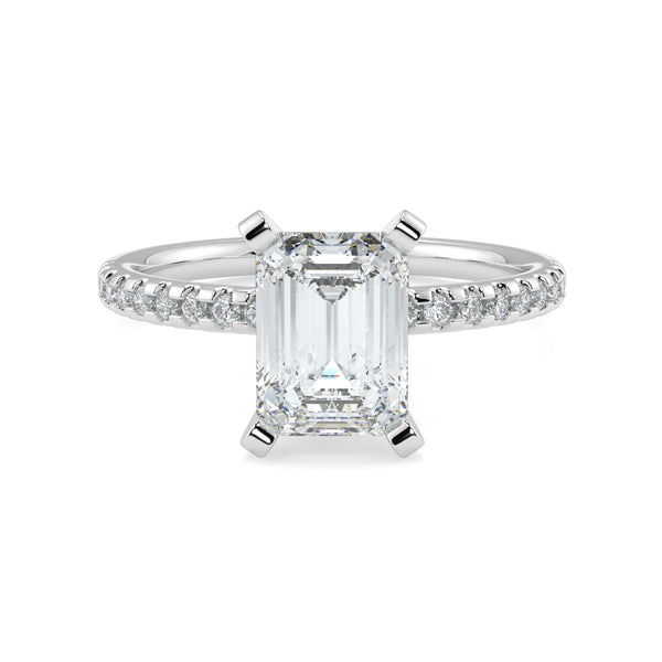 The Traditional Diamond Band Thick V