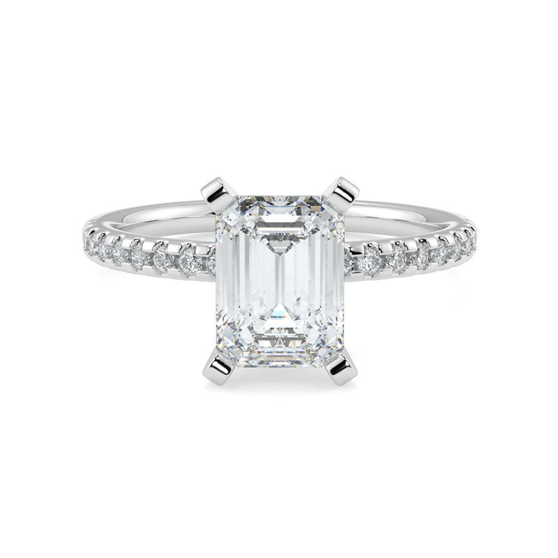 The Traditional Diamond Band Thick V