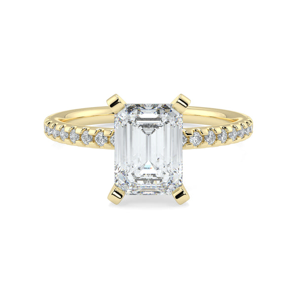 The Traditional Diamond Band Thick V