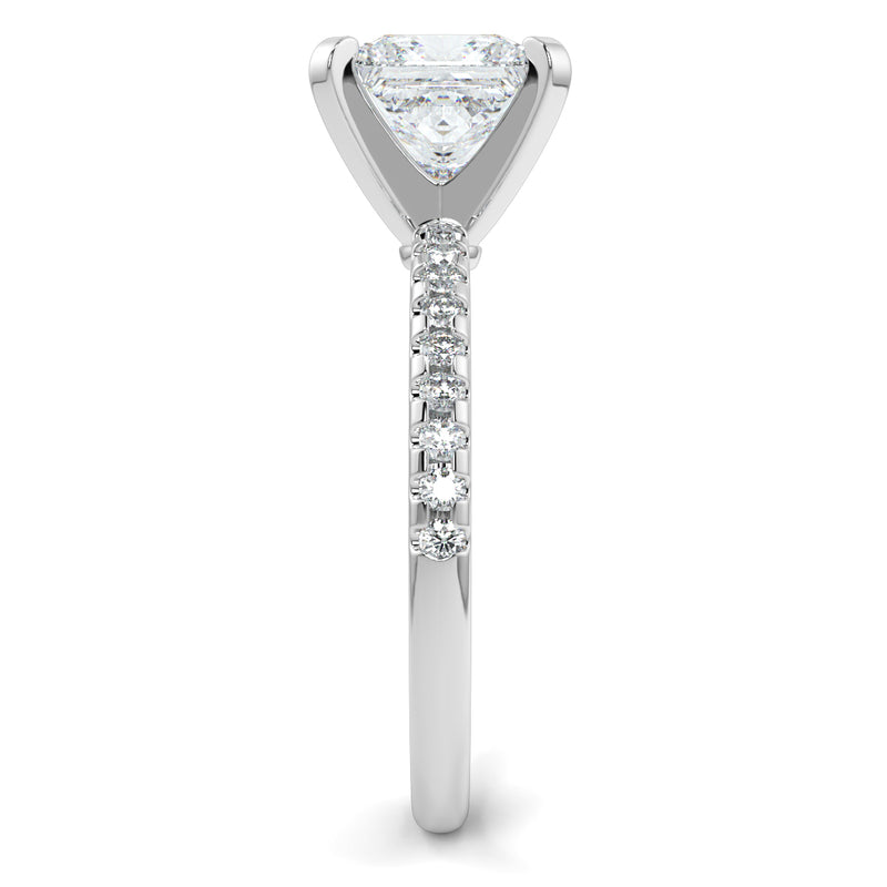 The Traditional Diamond Band Thick V