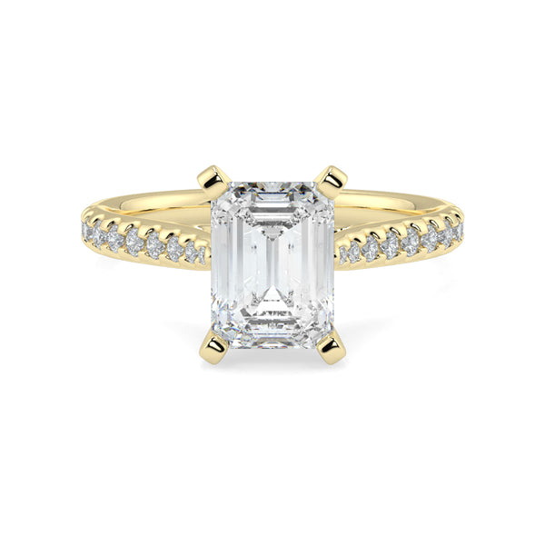 The Diamond Thick Band Thick V