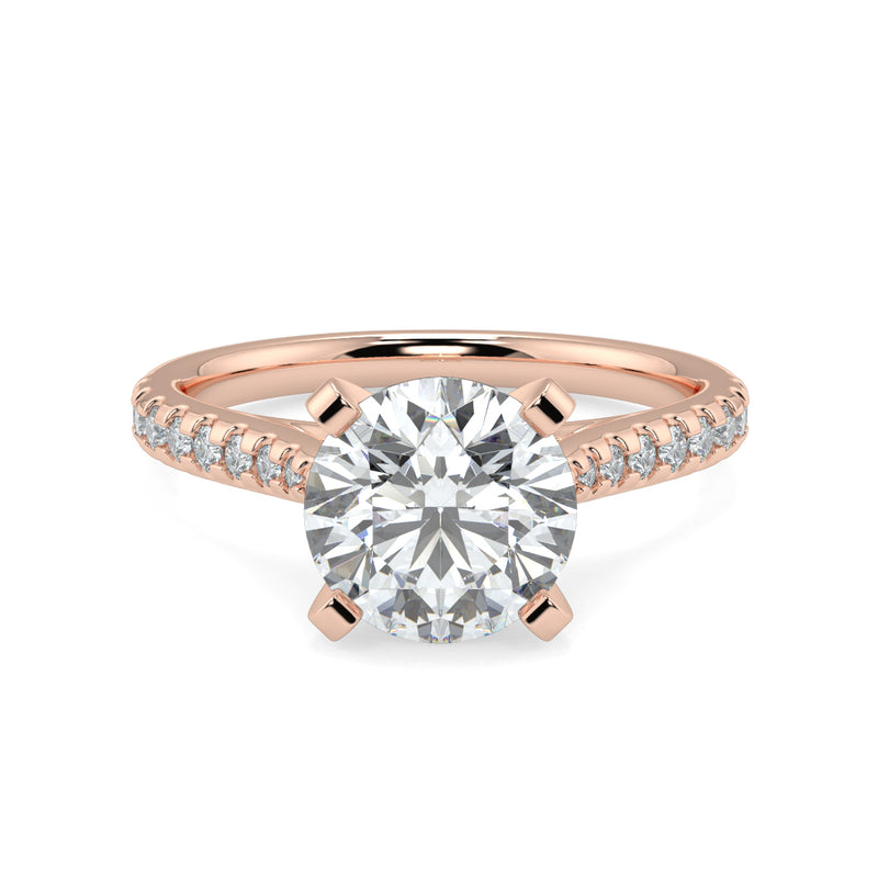 The Diamond Thick Band Thick V