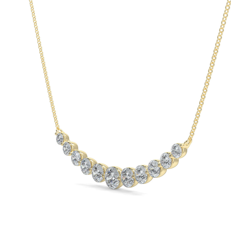 Diamond Row Necklace