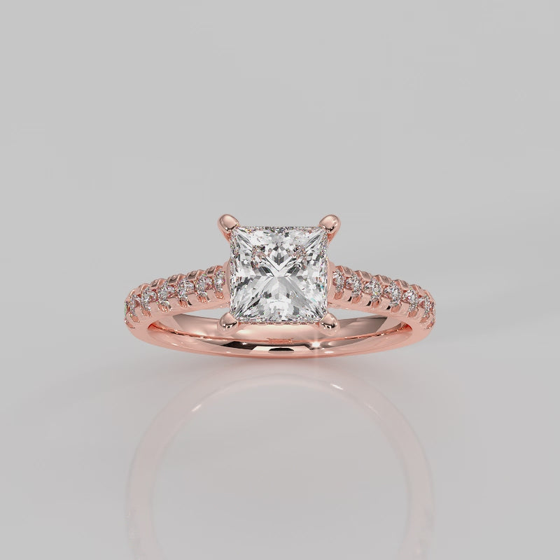 The Signature Wide Hidden Halo And Diamond V Cathedral