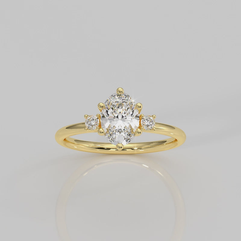 The Three Stone 6 Prong