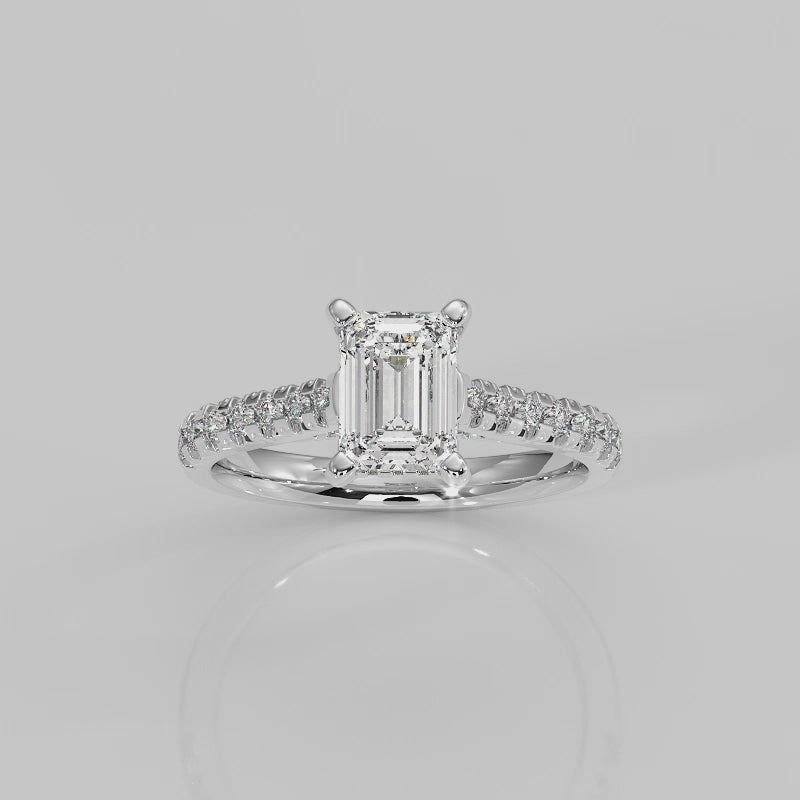 The Signature Wide Hidden Halo And Diamond V Cathedral