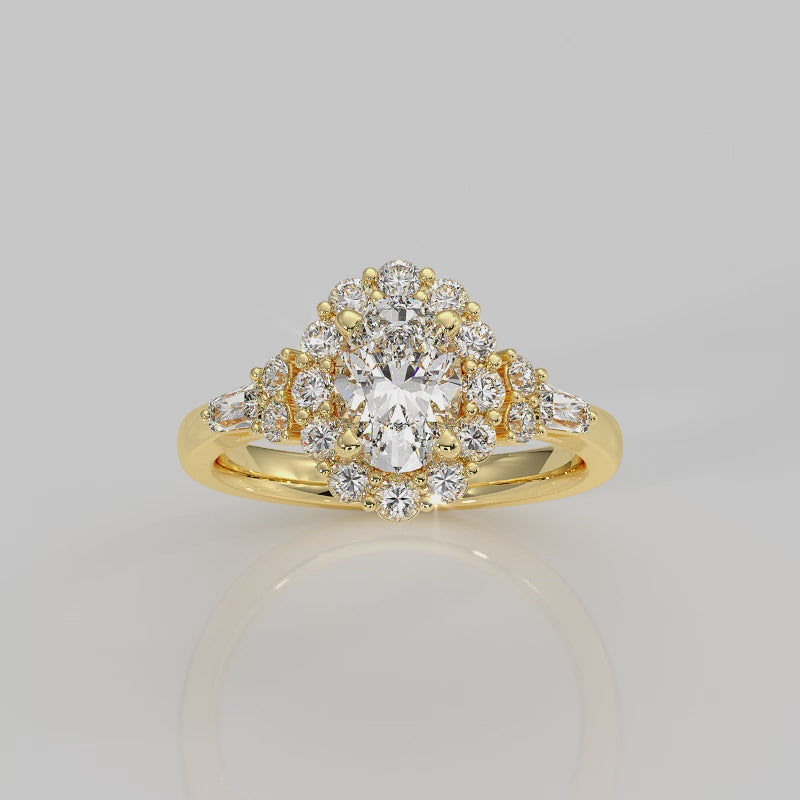 The Floral Cluster Halo