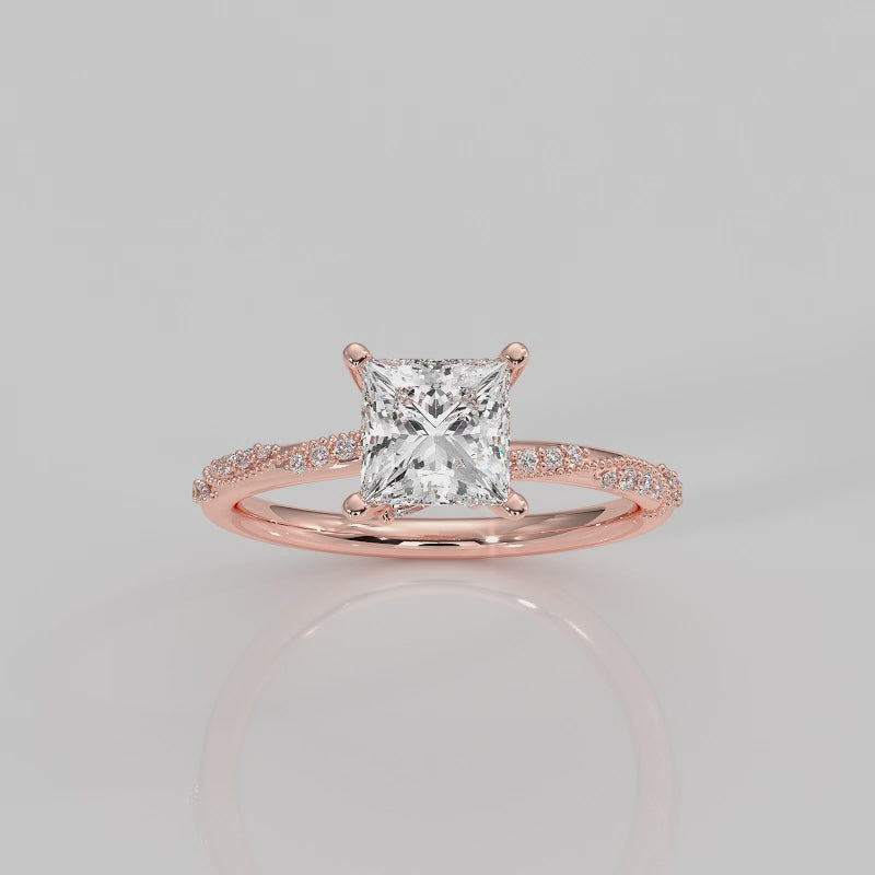 The Side Stone Swirl