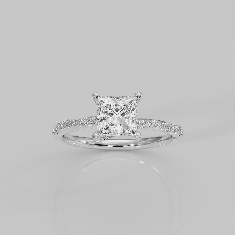 The Side Stone Swirl