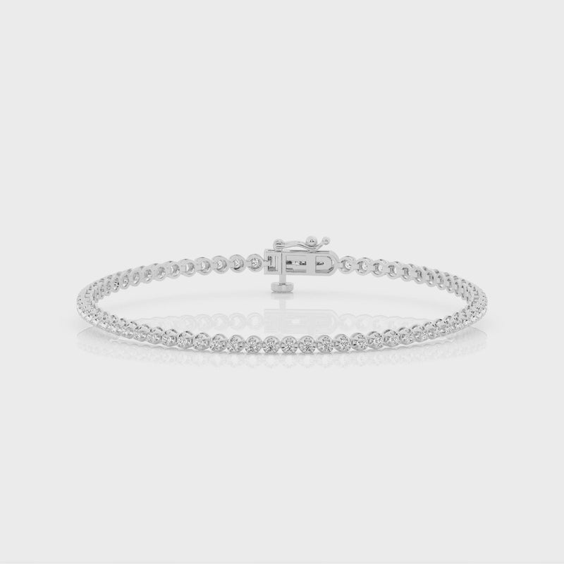 1ct Diamond Tennis Bracelet