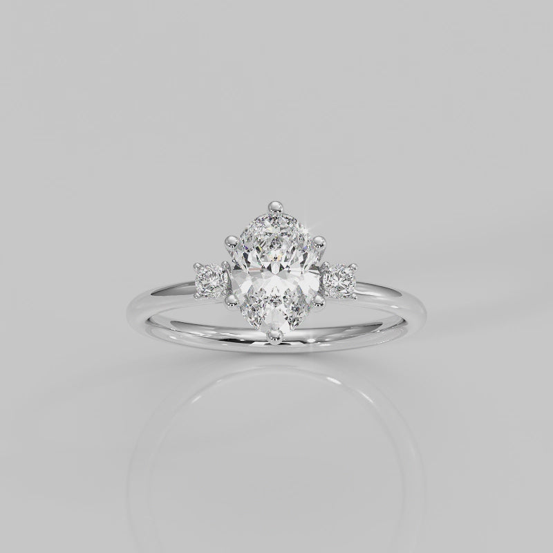 The Three Stone 6 Prong