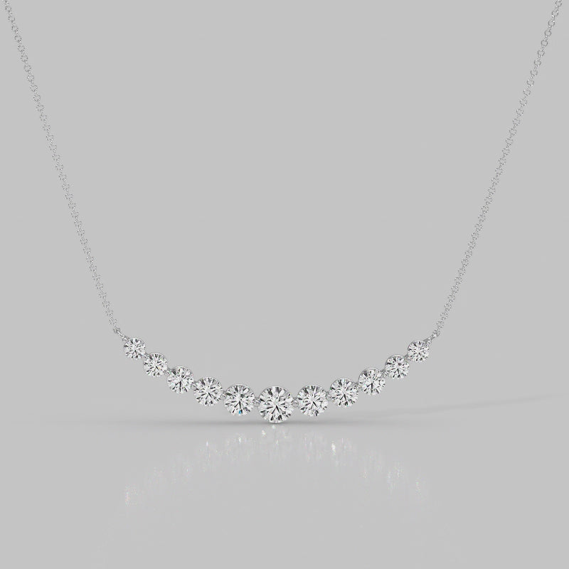 Diamond Row Necklace