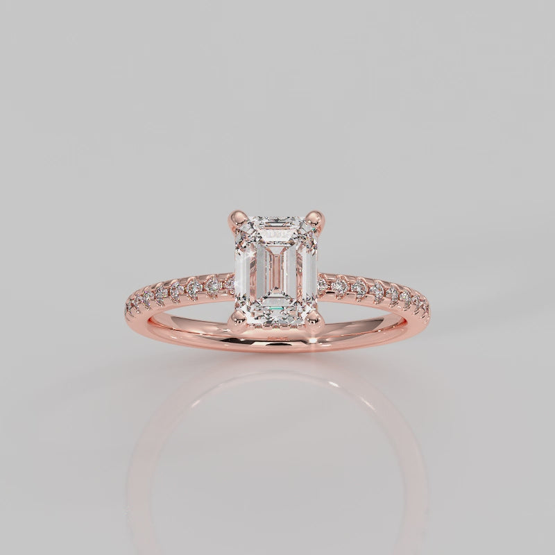 The Hidden Halo Diamond Band Signature V