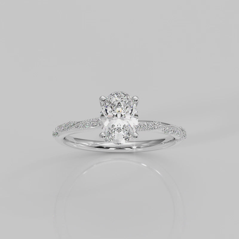 The Side Stone Swirl